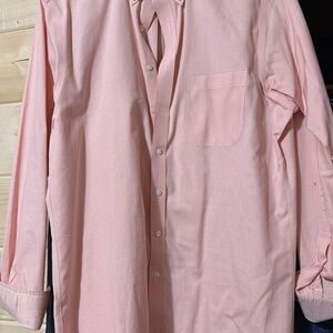 Men's Pink Checkered Shirt